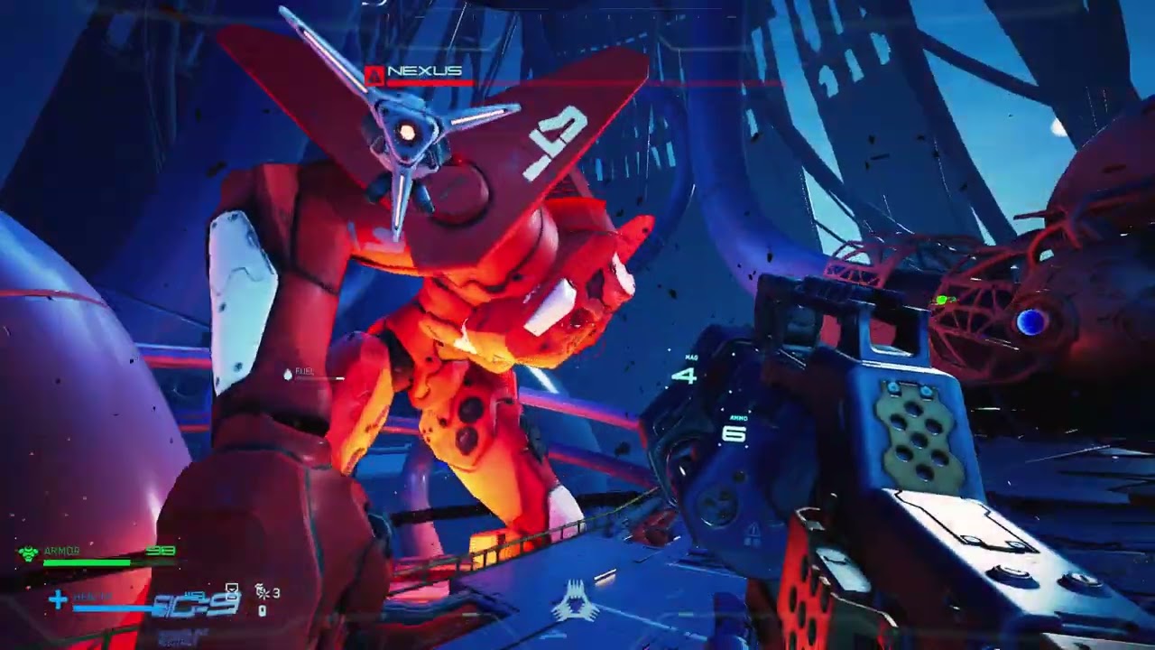 KUD Plays: METAL EDEN - Part 6 2/2 - Nexus Boss Fight and Ending Cutscene