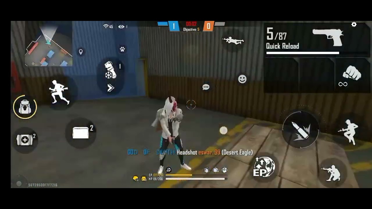 My Life full damage 😟 FF Tamil Status