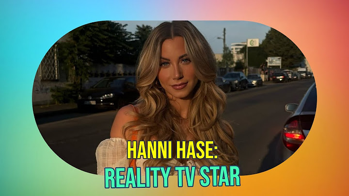 Uncovering Hanni Hase: Love Is Blind Germany Star's Life & Career