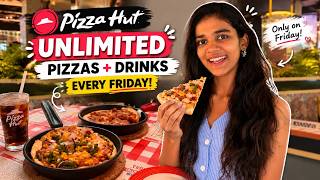 Pizza Hut Unlimited Pizza Buffet Unlimited Pizzas Drinks Every Friday Worth It
