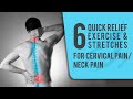 6 quick relief exercise  stretches for cervical pain  neck pain