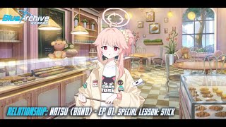 Blue Archive  Relationship Story Natsu band  Ep 01 Special Lesson Stick