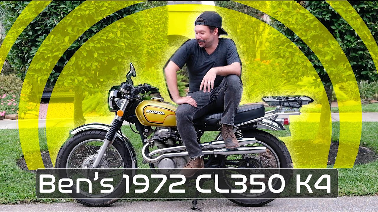 CMC Bike Tours: Ben's 1972 Honda CL350 K4 - YouTube