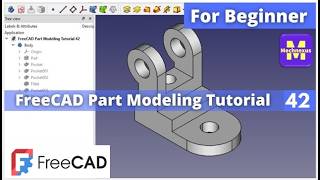 FreeCAD Part Modeling Tutorial 42 | FreeCAD Tutorial | FreeCAD Part Design | Mechnexus |
