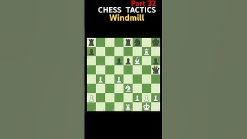 Windmill | Chess Tactics Series #chess
