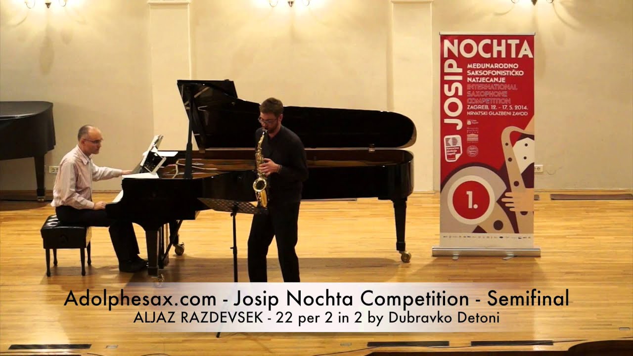Adolphesax com   Josip Nochta   ALJAZ RAZDEVSEK   22 per 2 in 2 by Dubravko Detoni