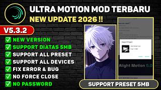 LATEST 2026 ⁉️ ULTRA MOTION MOD APK NO PASSWORD‼️V5.3.2 STABLE | AM MOD SUPPORTS PRESETS OVER 5MB
