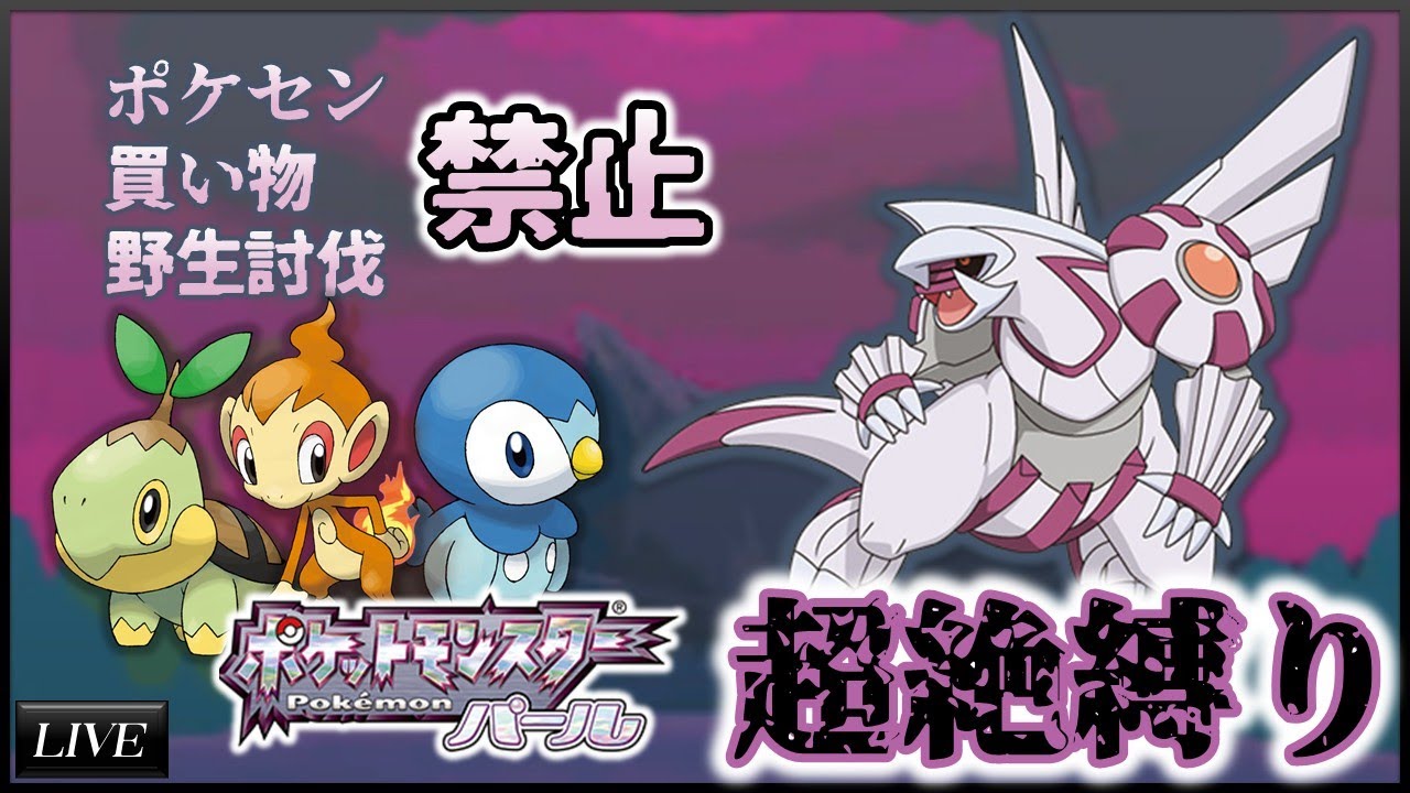 【鬼畜】ポケモンセンター禁止縛りでパールをクリアしたい！！43日目(02/19)【VKnuclue/ぶいなくる】