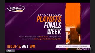 StackLeague Playoffs Finals Matches I and J December 10