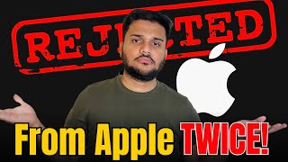 Apple Rejection Story | SDE 1 SDE 2 Interview Process | FAANG