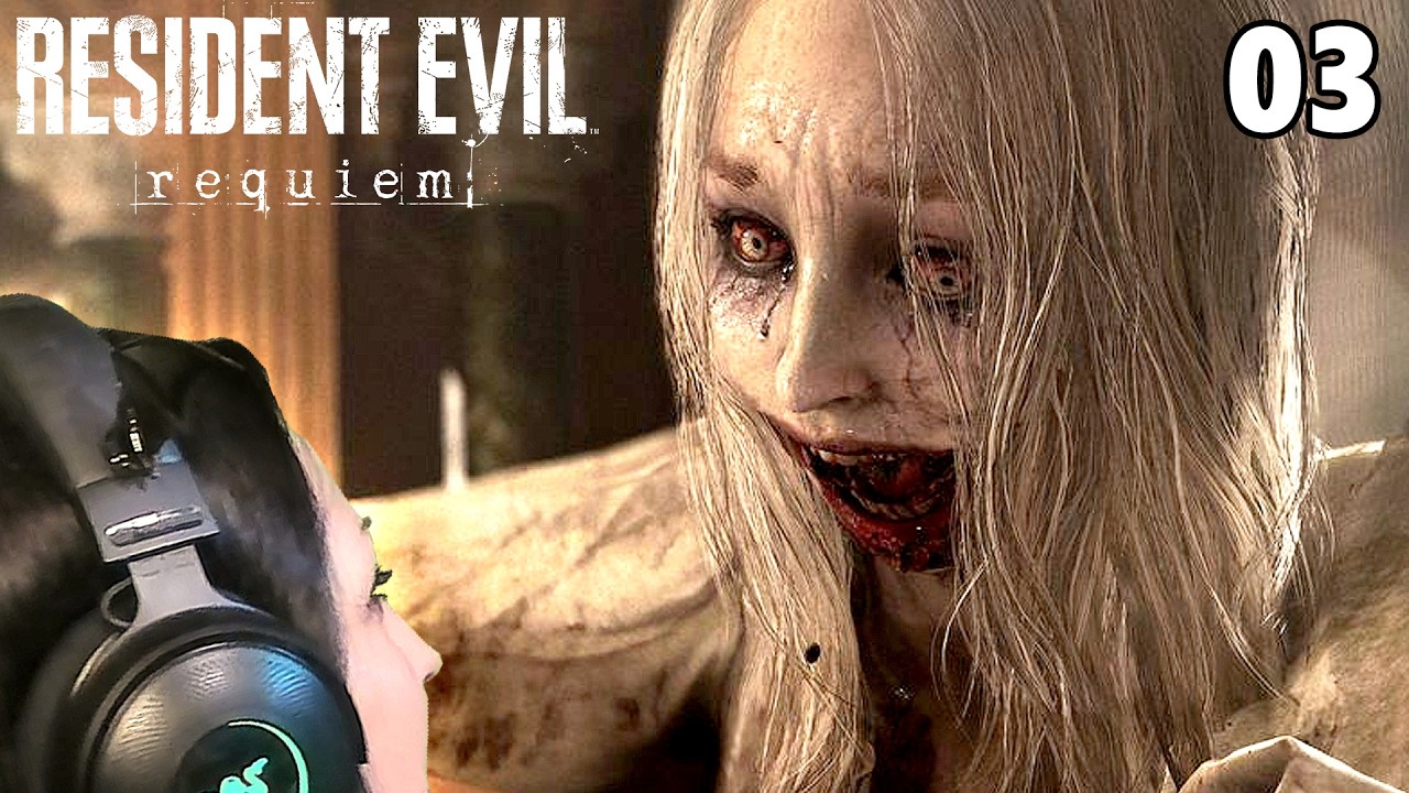 RESIDENT EVIL REQUIEM Walkthrough Part 3 - THE SINGING IS KILLING ME ...