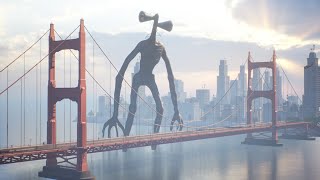 Siren Head Vs Vehicle Animation Horror Short Film