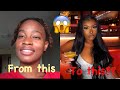 My Instagram baddie transformation | Styling my 4c hair