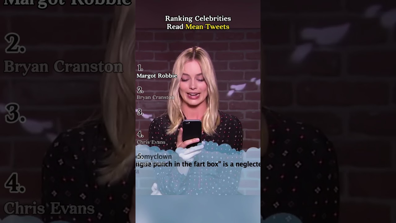 Celebrities respond to mean tweets.