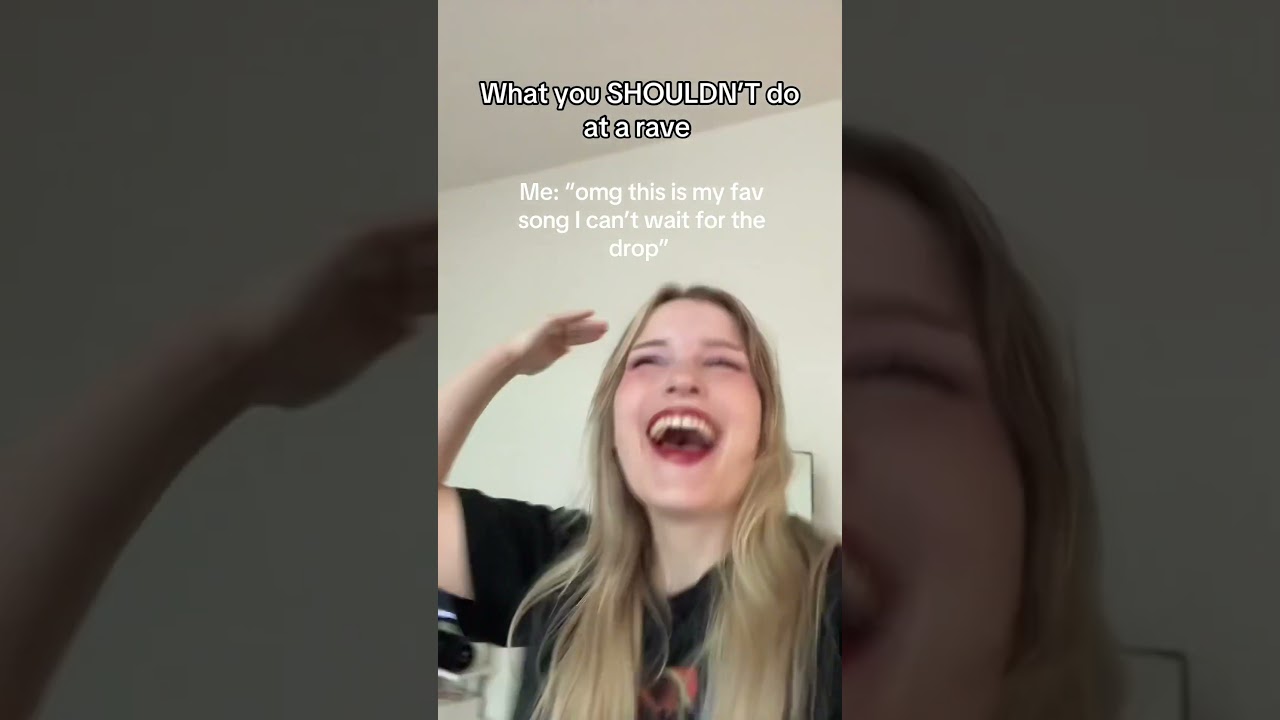 Don’t do this at a rave/festival 