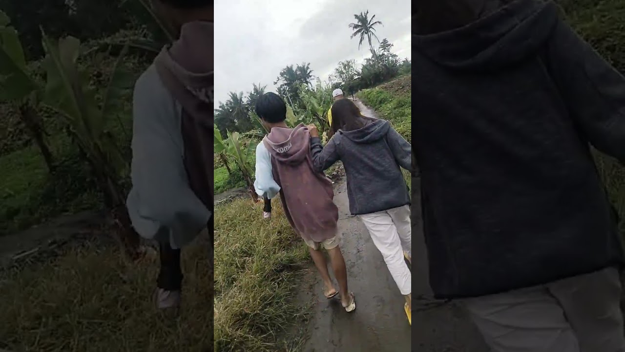 Mag hanap kami gulayin kaya punta muna bukid