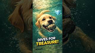 This Dog Dives Underwater for Treasure! 💎🐶