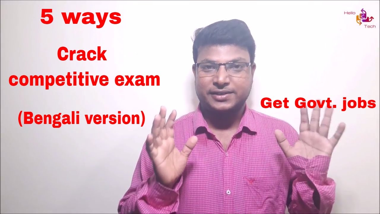5 tips to crack any competitive exam | Govt. Service - YouTube