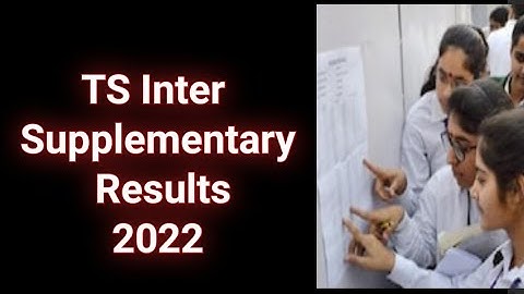 #TS Inter Supplementary Result 2022 #sampath i formation