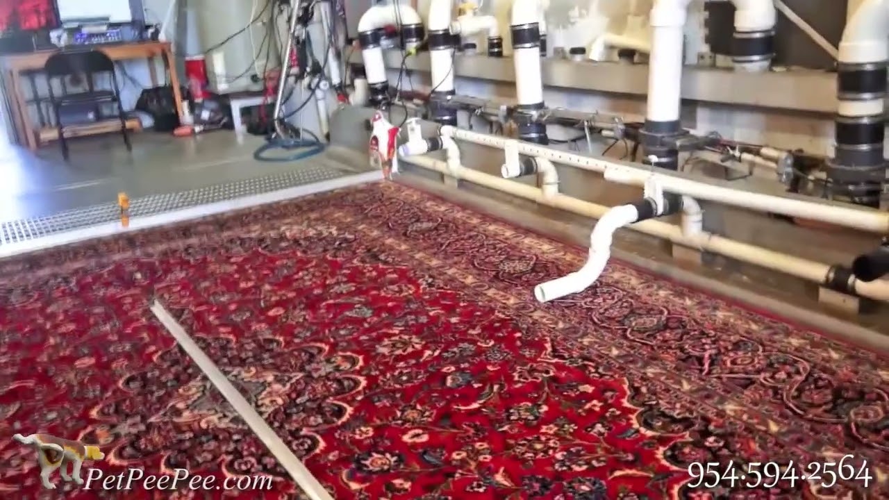 PET STAIN AND ODOR REMOVAL from rugs