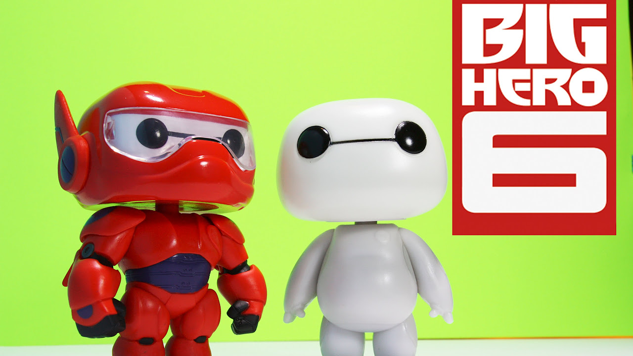 Big Hero 6 Baymax フィギュア 2体セット funko 未開封 Big Hero 6 Funko POP! Baymax toy exclusive unboxing review