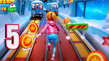 Subway Princess Runner - Gameplay Walkthrough Part 5 - Princess Subway Surfers (iOS, Android and PC)