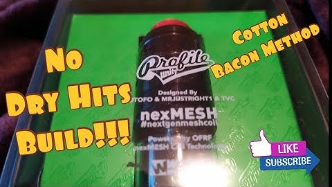 Wotofo Profile Unity Mesh Build No Dry Hits!