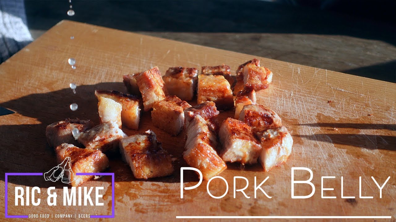 AMAZING PORK BELLY SLICES HOW TO COOK PORK BELLY SLICES ON BBQ RIC