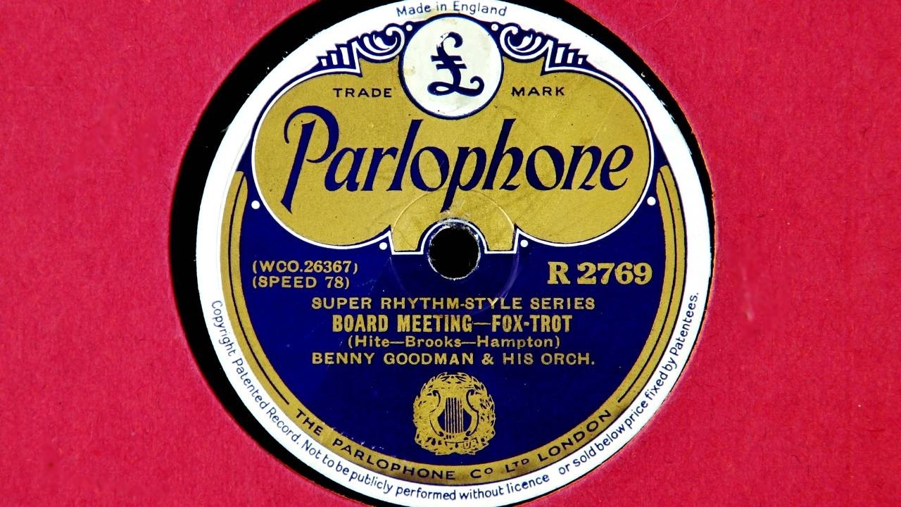 Benny Goodman and His Orchestra - Board Meeting (1939)