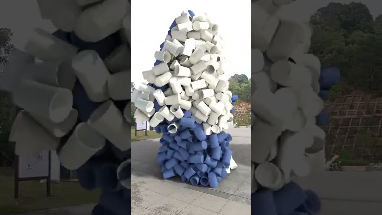 Collision and scattering of cups 