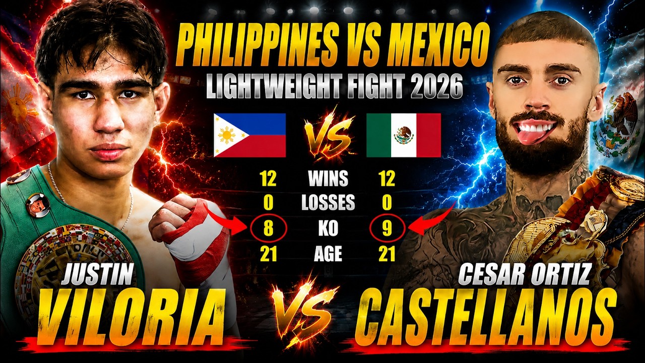 JUSTIN VILORIA vs IVAN ORTIZ | 2026 BR*TAL KO | Lightweight Division | Philippines vs Mexico
