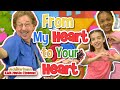 From my heart to your heart  graduation song for kids  jack hartmann