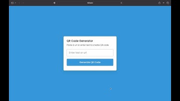 QR code Generator Using || HTML CSS & JavaScript