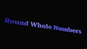 1.4 Round Whole Numbers | Hindi | India | Math Foundation | Abhinav