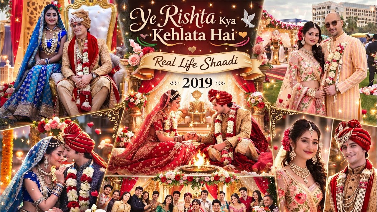 2019 real weeding kirti || ye rishta kya kehlata hai || mohona singh || 2026 real life family 💞 ||