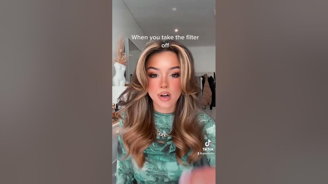 FILTER VS. NO FILTER TIKTOK TREND #shorts FILTER VS. NO FILTER TIKTOK TREND #shorts