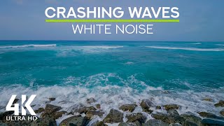 Experience the Calm: 2 Hours White Noise of Crashing Ocean Waves from Oahu Island (Hawaii)
