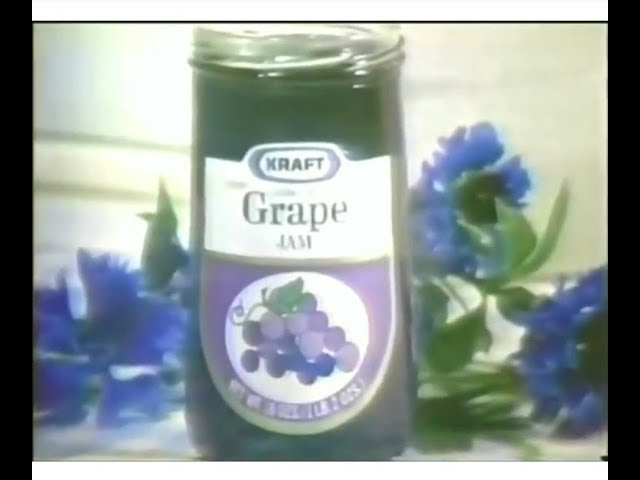 Kraft Grape Jam Commercial (1970) - YouTube