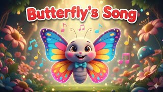 I’m a Butterfly 🎵 Butterfly Song for Kids | Songs & Nursery Rhymes | Learn Animals for Kids screenshot 2