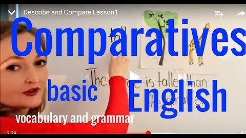 Describe and Compare Lesson1