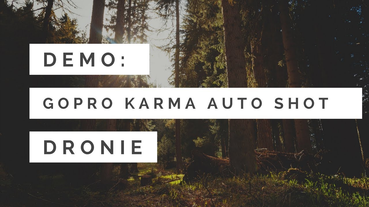 GoPro Karma Auto Shot Path: Dronie