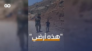 الميادين  طفل فلسطيني في مواجهة جندي إسرائيلي