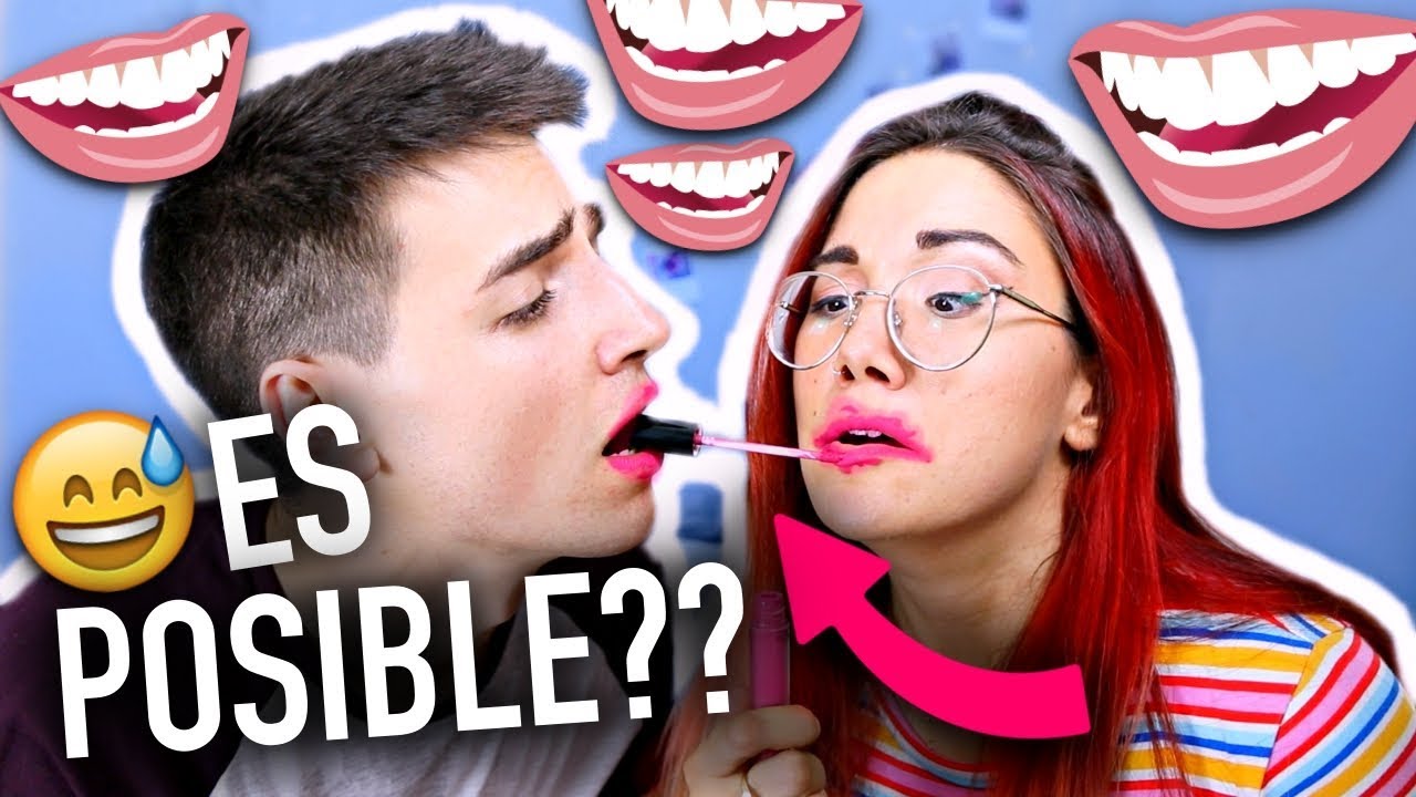 CON LA BOCA !! (Challenge) con MegaGlowen | Carla Laubalo