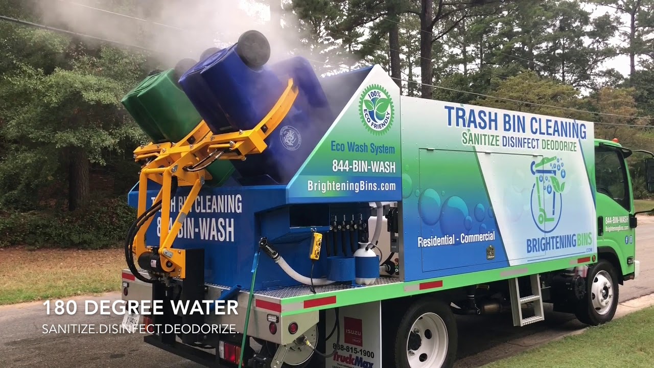 Brightening Bins Trash Bin Cleaning 52s YouTube