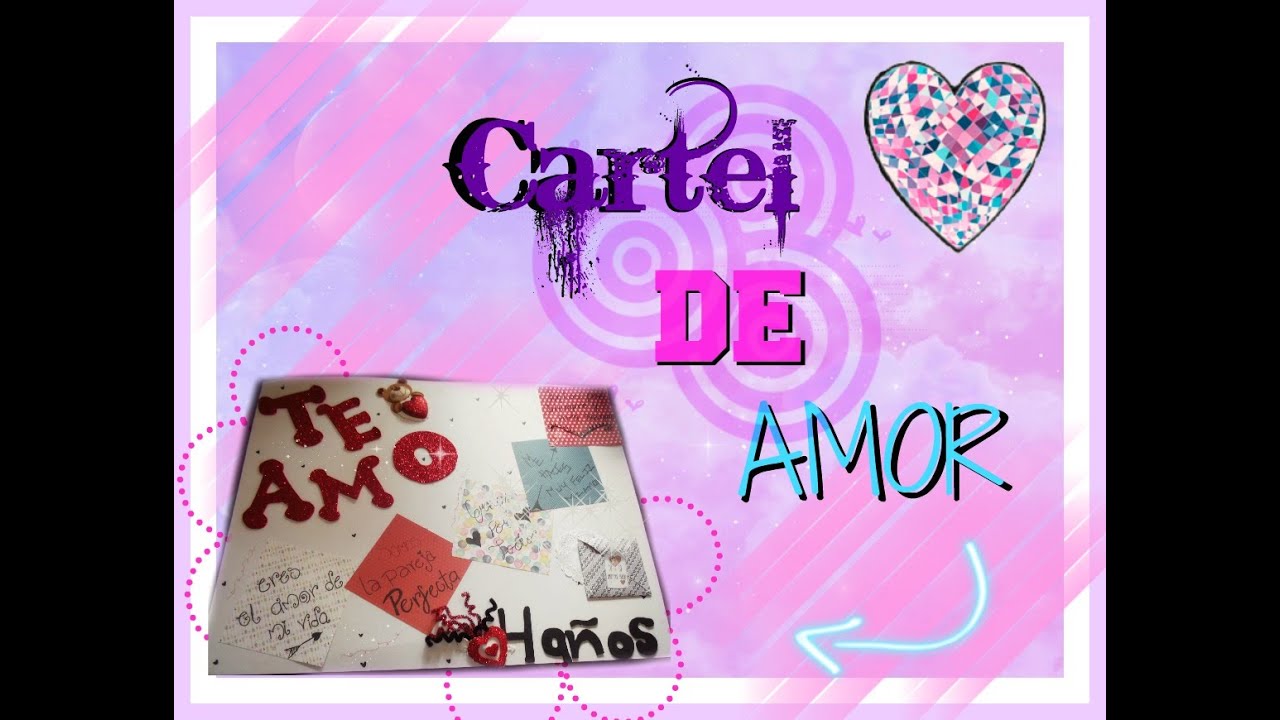 Como Hacer Un Cartel De Amor Quieres Ser Mi Novia By Enamorarte