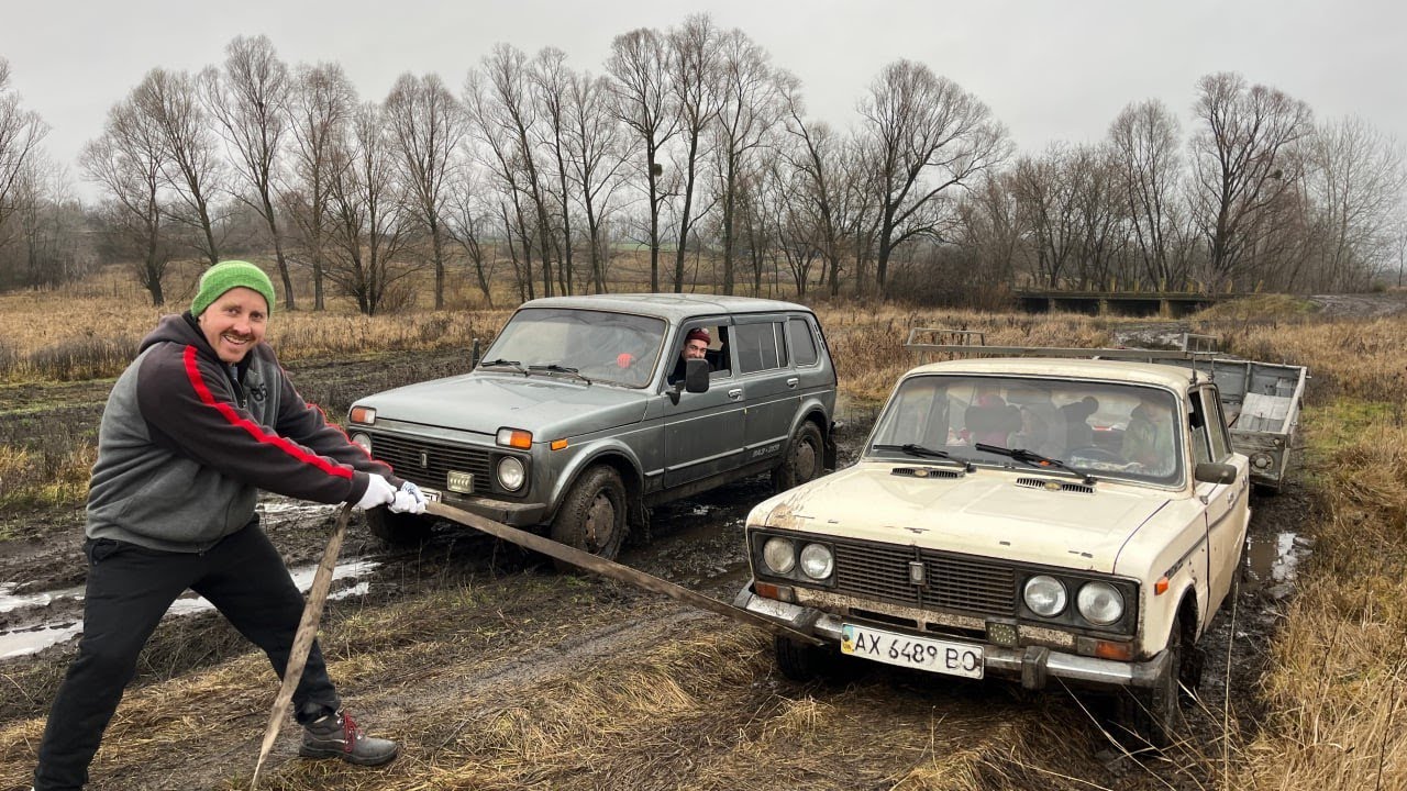 Экстремальная поездка в город за стройматериалами! Проехать смогли не все!