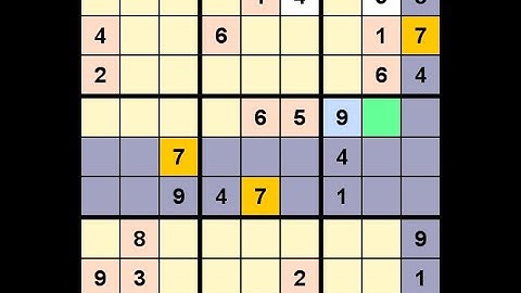 How to Solve Guardian Sudoku Expert 5550 February 19, 2022