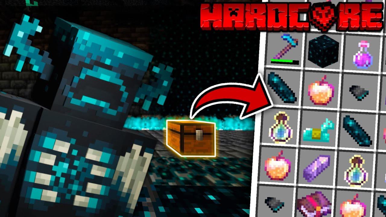 Lähdin etsimään WARDENIA Minecraftissä..