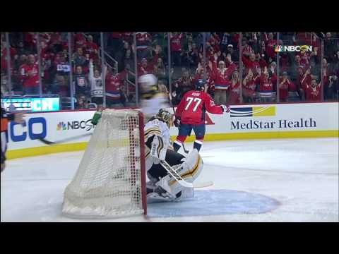 Backstrom’s pass over two sticks springs Oshie on a breakaway