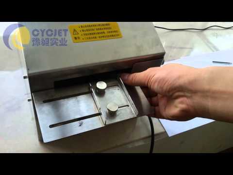 Small Character Inkjet Printer CYCJET ALT390_Desktop Inkjet Printer_Small Parts coding Machine